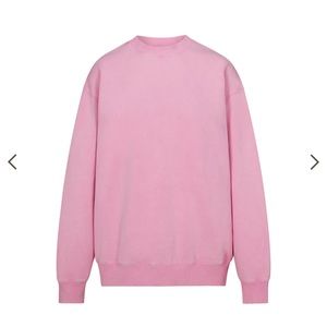 SKIMS Bubblegum Boyfriend Fleece Sweatshirt